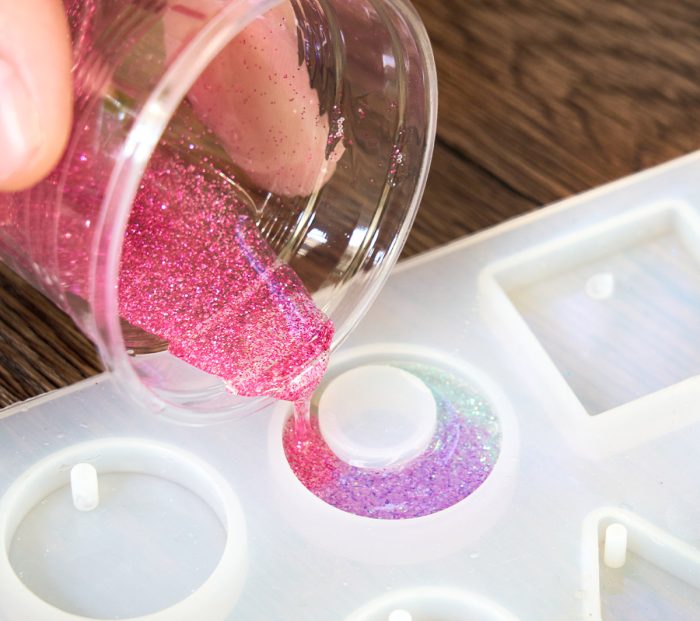 Epoxidharz Starter Set FL11M inkl. 6 Glitterpigmenten