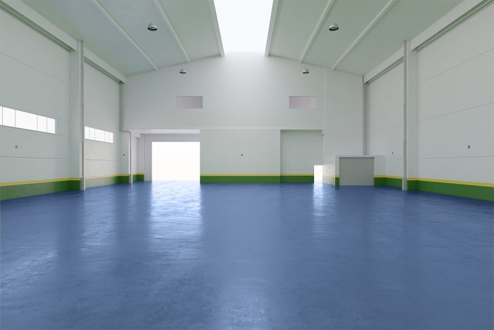 RAL 5014 Taubenblau - 2K Epoxidharz Bodenbeschichtung