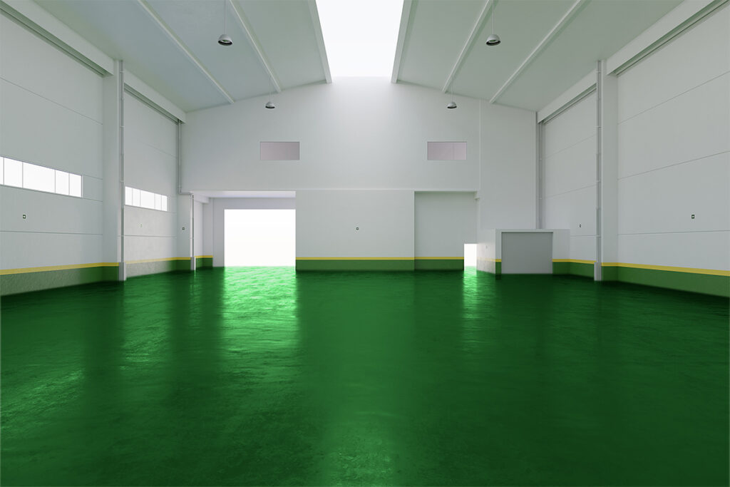 RAL 6002 Laubgrün - 2K Epoxidharz Bodenbeschichtung