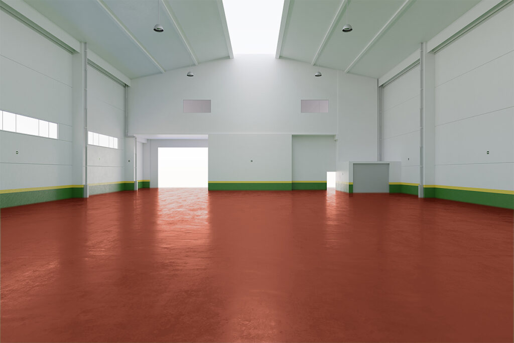 RAL 8004 Kupferbraun - 2K Epoxidharz Bodenbeschichtung