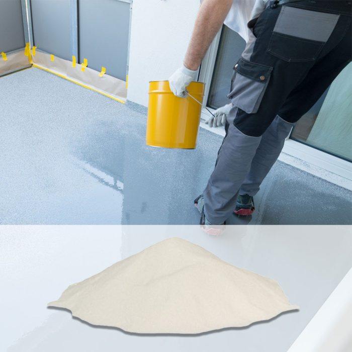 Glasperlen-zur-Rutschhemmung Epoxidharz Bodenbeschichtung Rutschfest