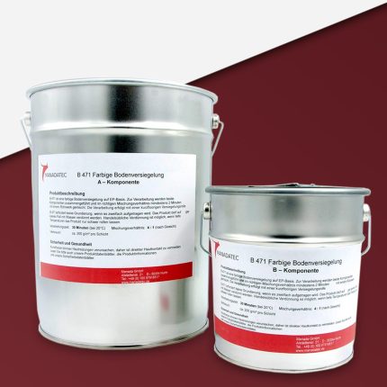 Epoxidharz Bodenbeschichtung, 2K in RAL 3005 Bordeaux-rot
