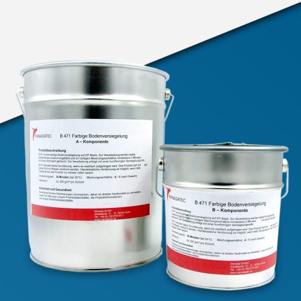 Epoxidharz Bodenbeschichtung, 2K in RAL 5017 Verkehrsblau
