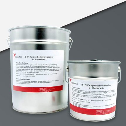 Epoxidharz Bodenbeschichtung, 2K in RAL 7011 Eisengrau