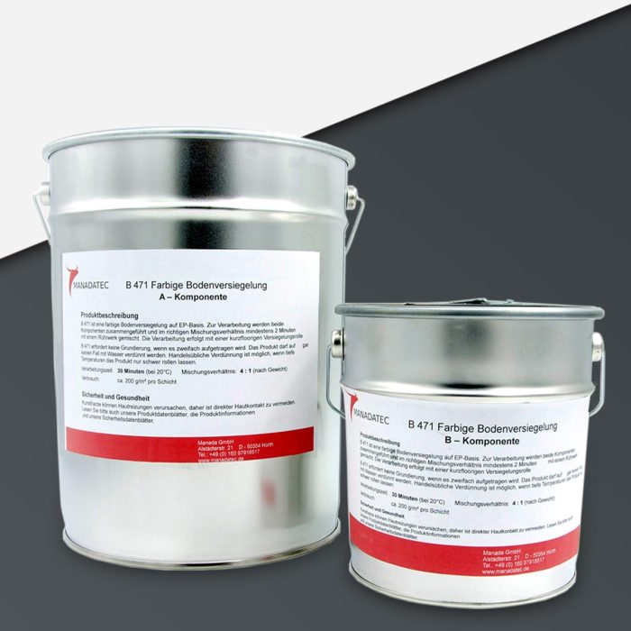 RAL-7016 Epoxidharz Bodenbeschichtung, RAL 7016 Anthrazitgrau