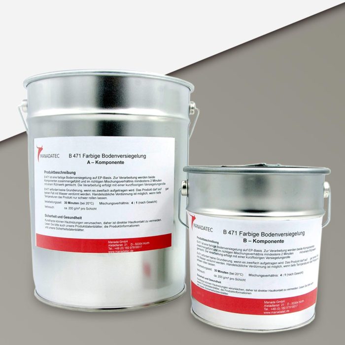 RAL-7030 Epoxidharz Bodenbeschichtung, RAL 7030 Steingrau
