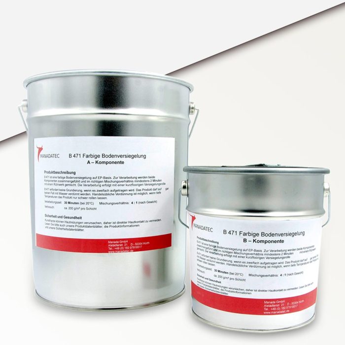 Epoxidharz Bodenbeschichtung,RAL 9016 Verkehrsweiß