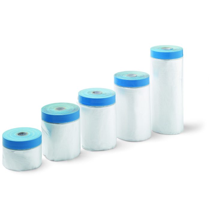 Schuller-TARGA BLUE MASK_sq Schuller Targa Blue Mask masking film with Blue Mask fabric tape 17mm - Image 1